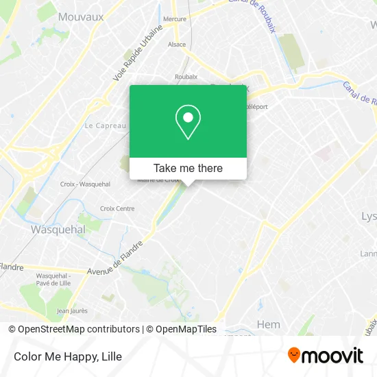 Color Me Happy map