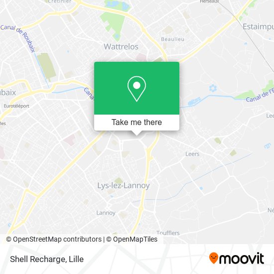 Shell Recharge map