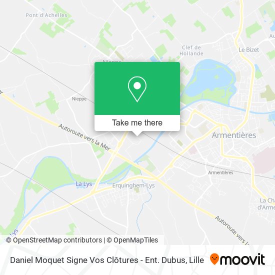 Mapa Daniel Moquet Signe Vos Clôtures - Ent. Dubus