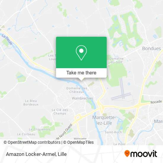 Amazon Locker-Armel map