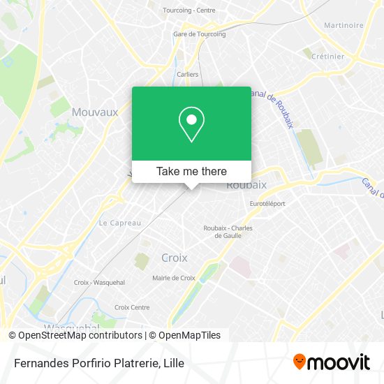 Fernandes Porfirio Platrerie map
