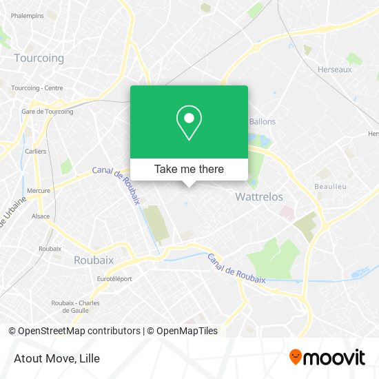 Atout Move map