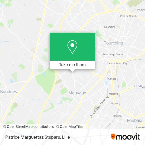 Patrice Marguettaz Stuparu map