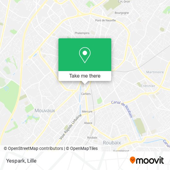 Yespark map