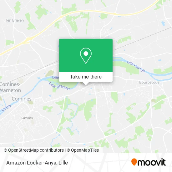 Amazon Locker-Anya map