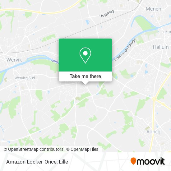 Amazon Locker-Once map