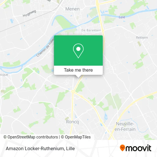 Amazon Locker-Ruthenium map