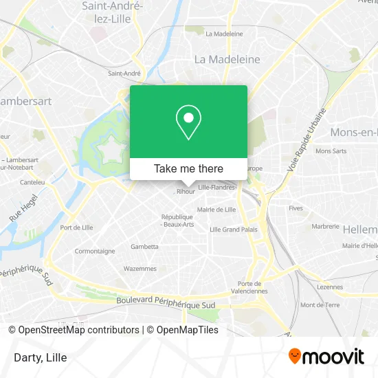 Darty map