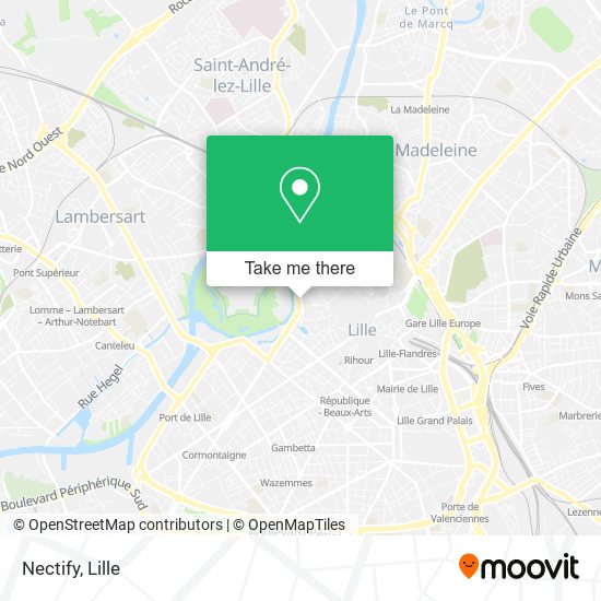 Nectify map