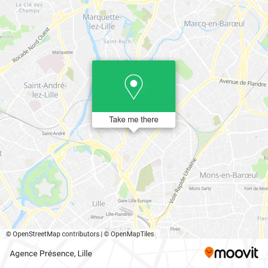 Agence Présence map
