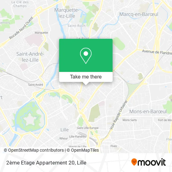 2ème Etage Appartement 20 map