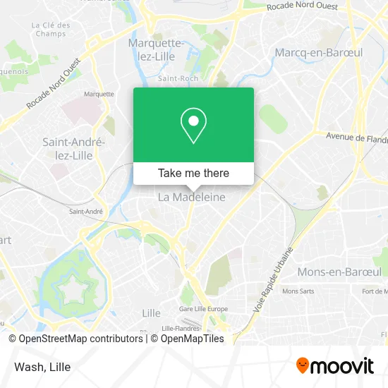 Wash map