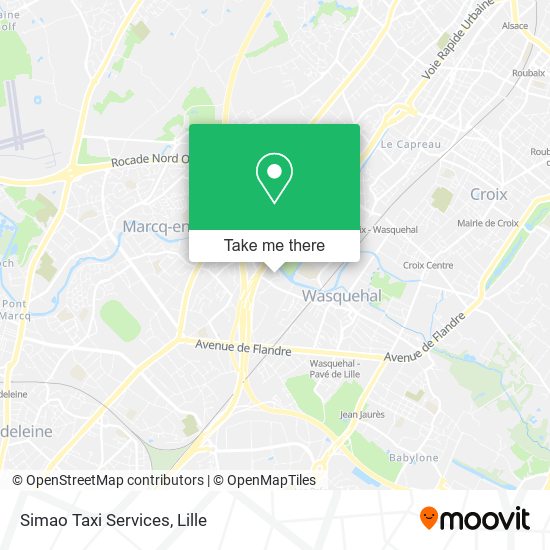 Simao Taxi Services map