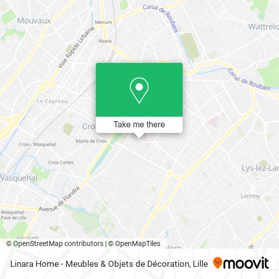 Linara Home - Meubles & Objets de Décoration map