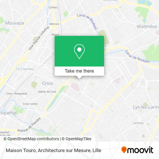 Maison Touro, Architecture sur Mesure map