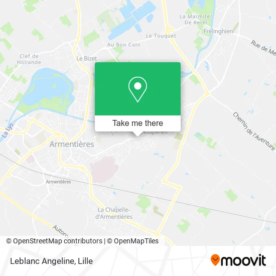 Leblanc Angeline map