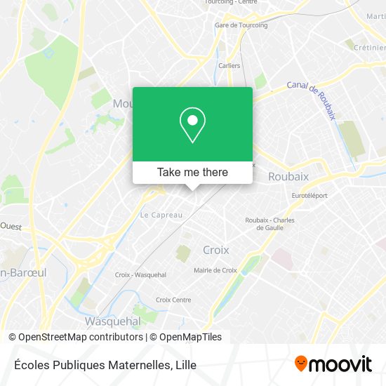Écoles Publiques Maternelles map