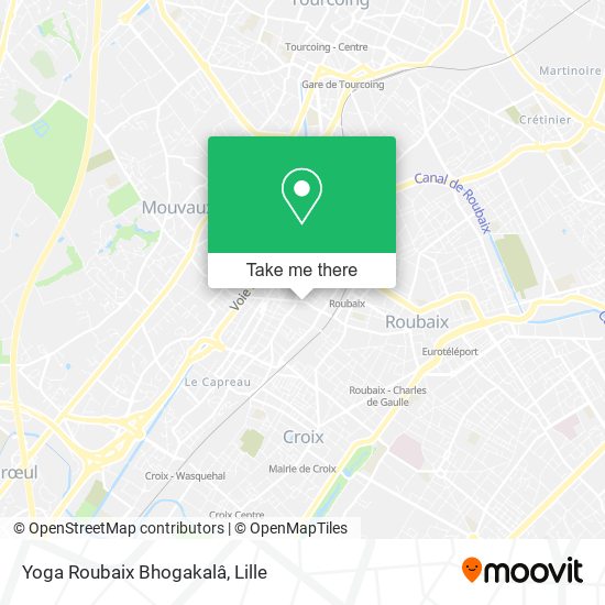 Yoga Roubaix Bhogakalâ map