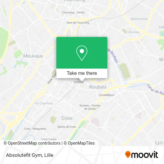Absolutefit Gym map