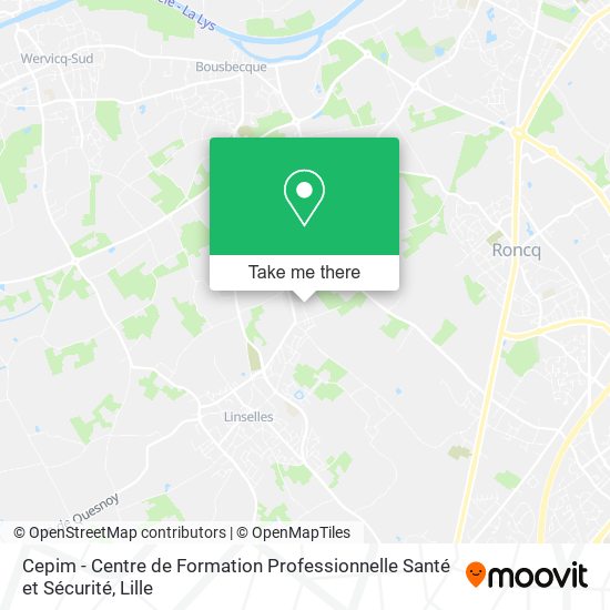 Cepim - Centre de Formation Professionnelle Santé et Sécurité map