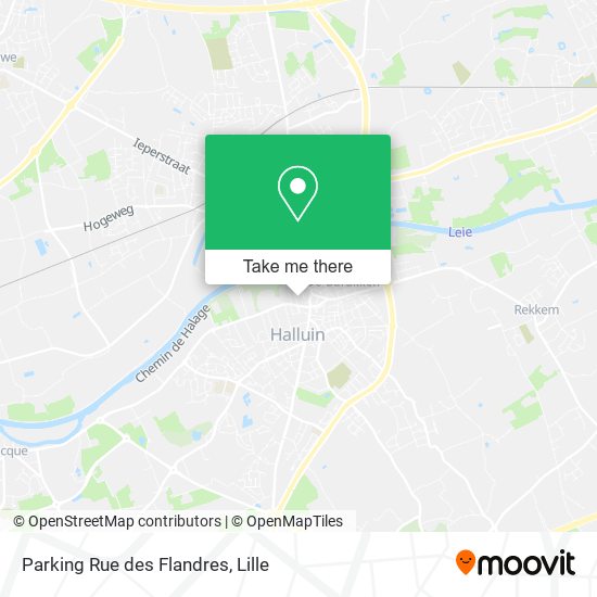 Parking Rue des Flandres map