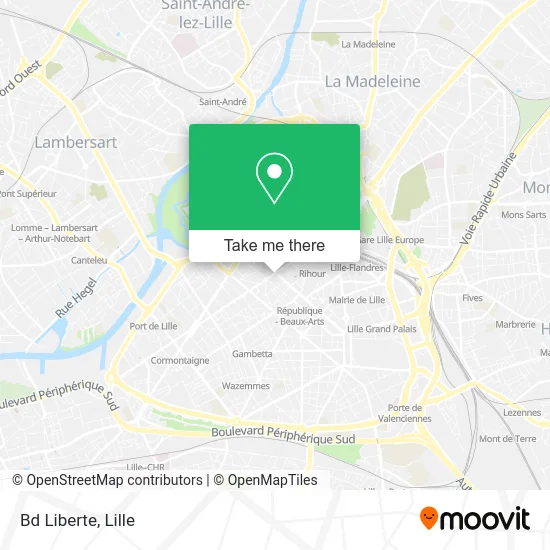 Bd Liberte map