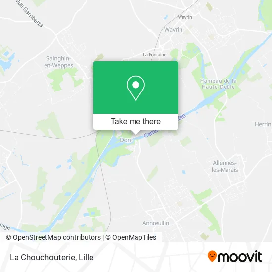 La Chouchouterie map