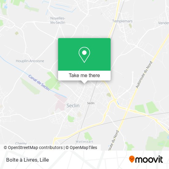 Boîte à Livres map