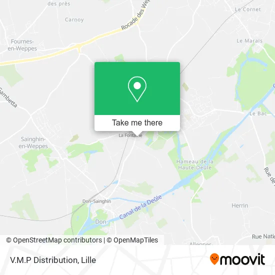 V.M.P Distribution map