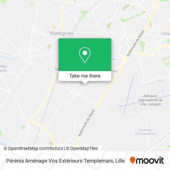 Pérénia Aménage Vos Extérieurs Templemars map