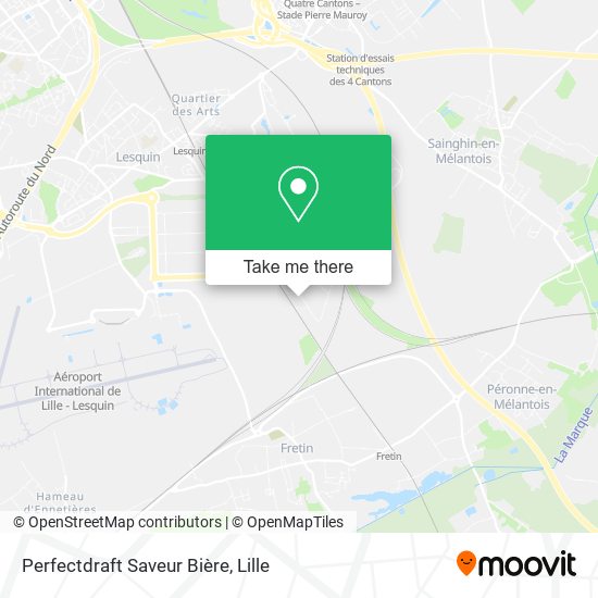 Perfectdraft Saveur Bière map