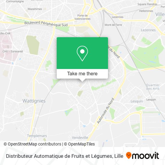 Distributeur Automatique de Fruits et Légumes map