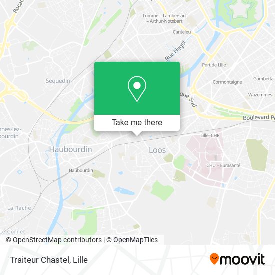 Traiteur Chastel map