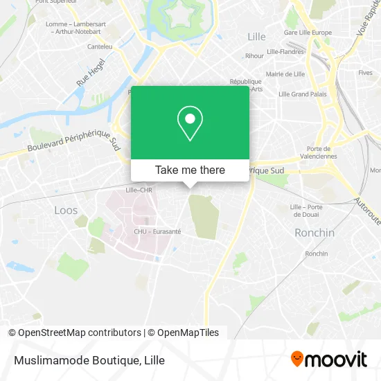 Muslimamode Boutique map