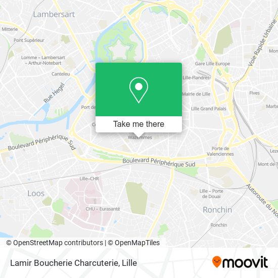 Lamir Boucherie Charcuterie map