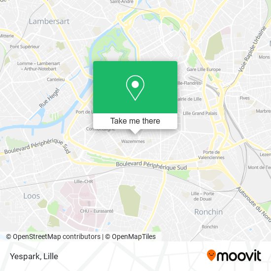 Yespark map