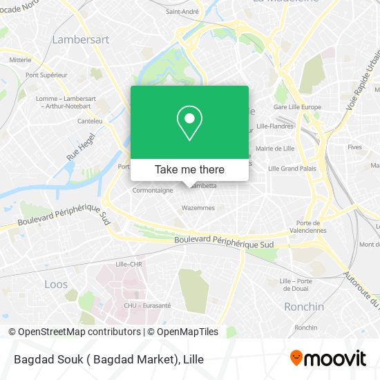Bagdad Souk ( Bagdad Market) map