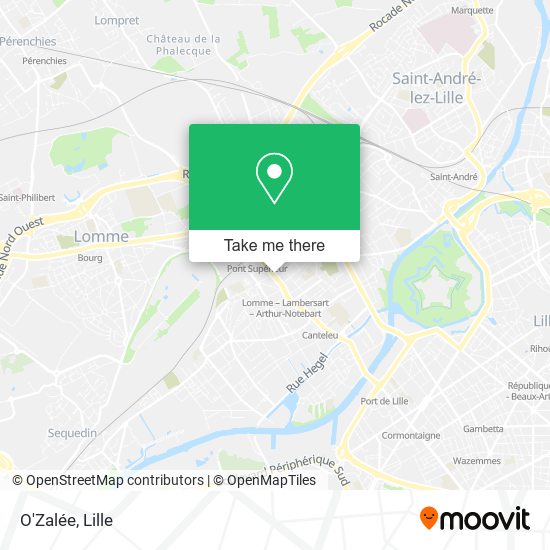 O'Zalée map