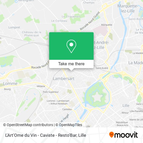 L'Art'Ome du Vin - Caviste - Resto'Bar map