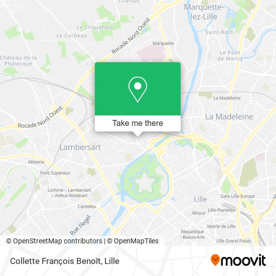 Collette François Benoît map