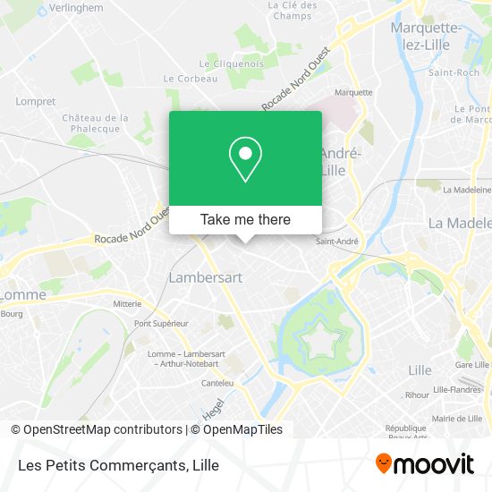 Les Petits Commerçants map