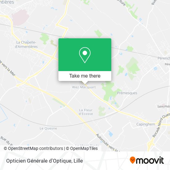 Opticien Générale d'Optique map