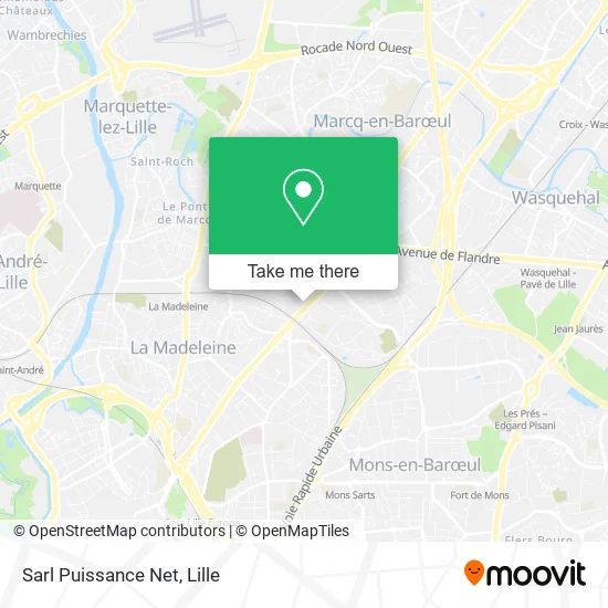 Sarl Puissance Net map