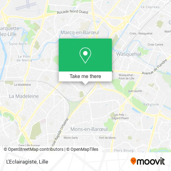 L'Eclairagiste map