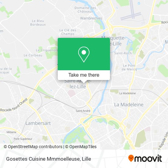 Gosettes Cuisine Mmmoelleuse map