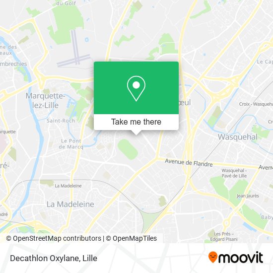 Decathlon Oxylane map