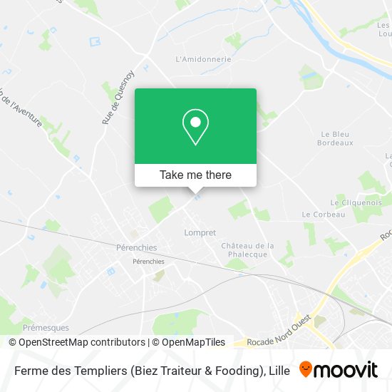 Ferme des Templiers (Biez Traiteur & Fooding) map