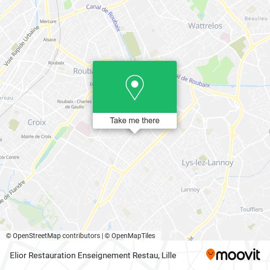 Elior Restauration Enseignement Restau map
