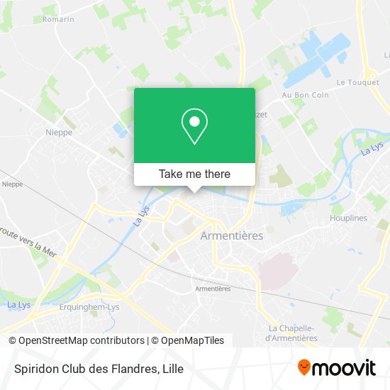 Spiridon Club des Flandres map