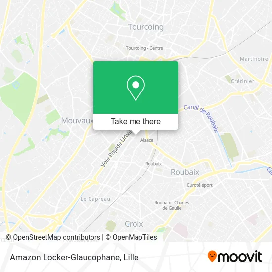 Amazon Locker-Glaucophane map
